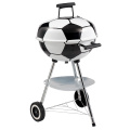 Conception en forme de football Charcoal Barbecue Barbecue